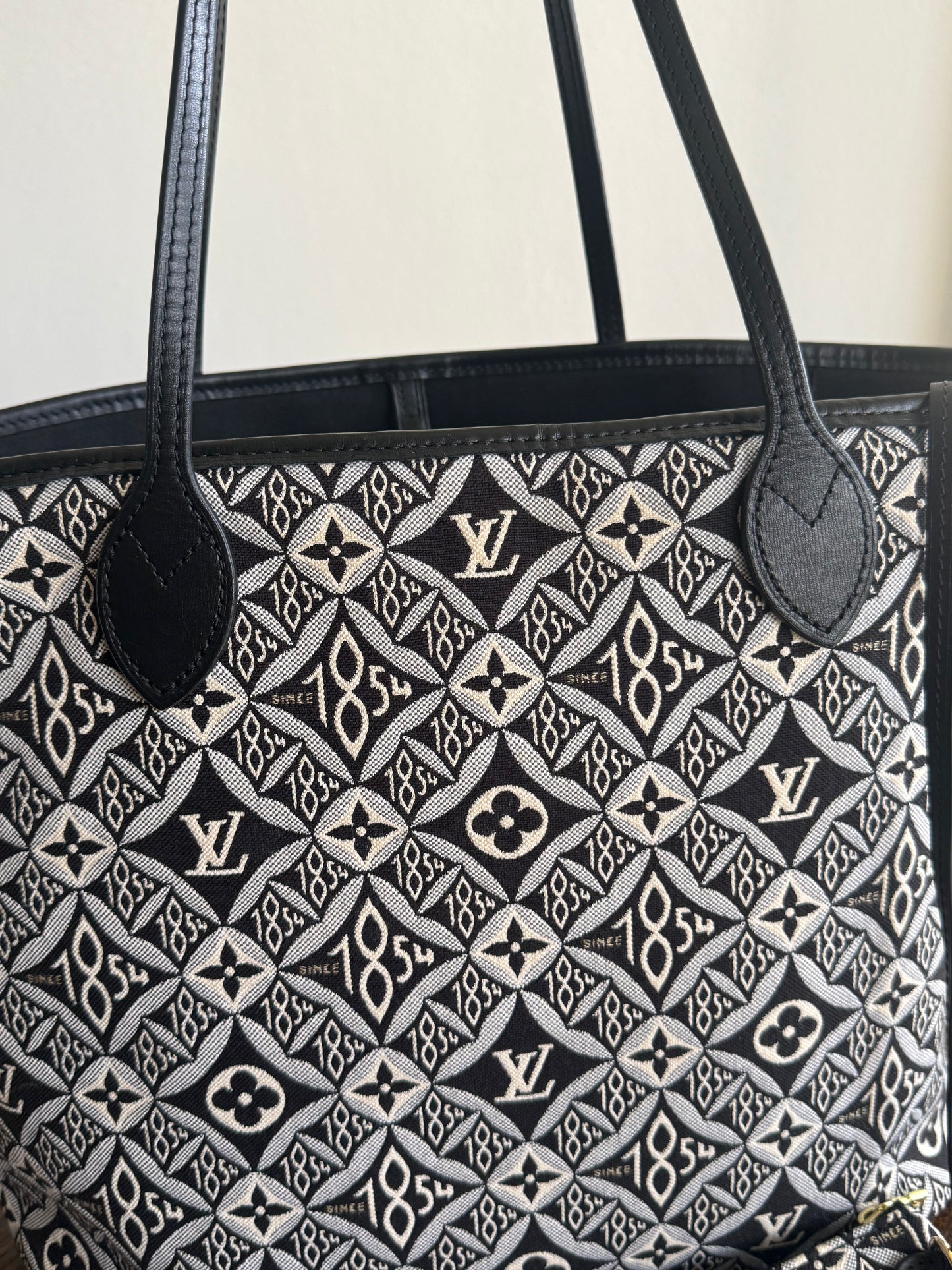 Louis Vuitton  Since 1854 Neverfull MM Jacquard Fabric Limited Edition Shoulder Bag