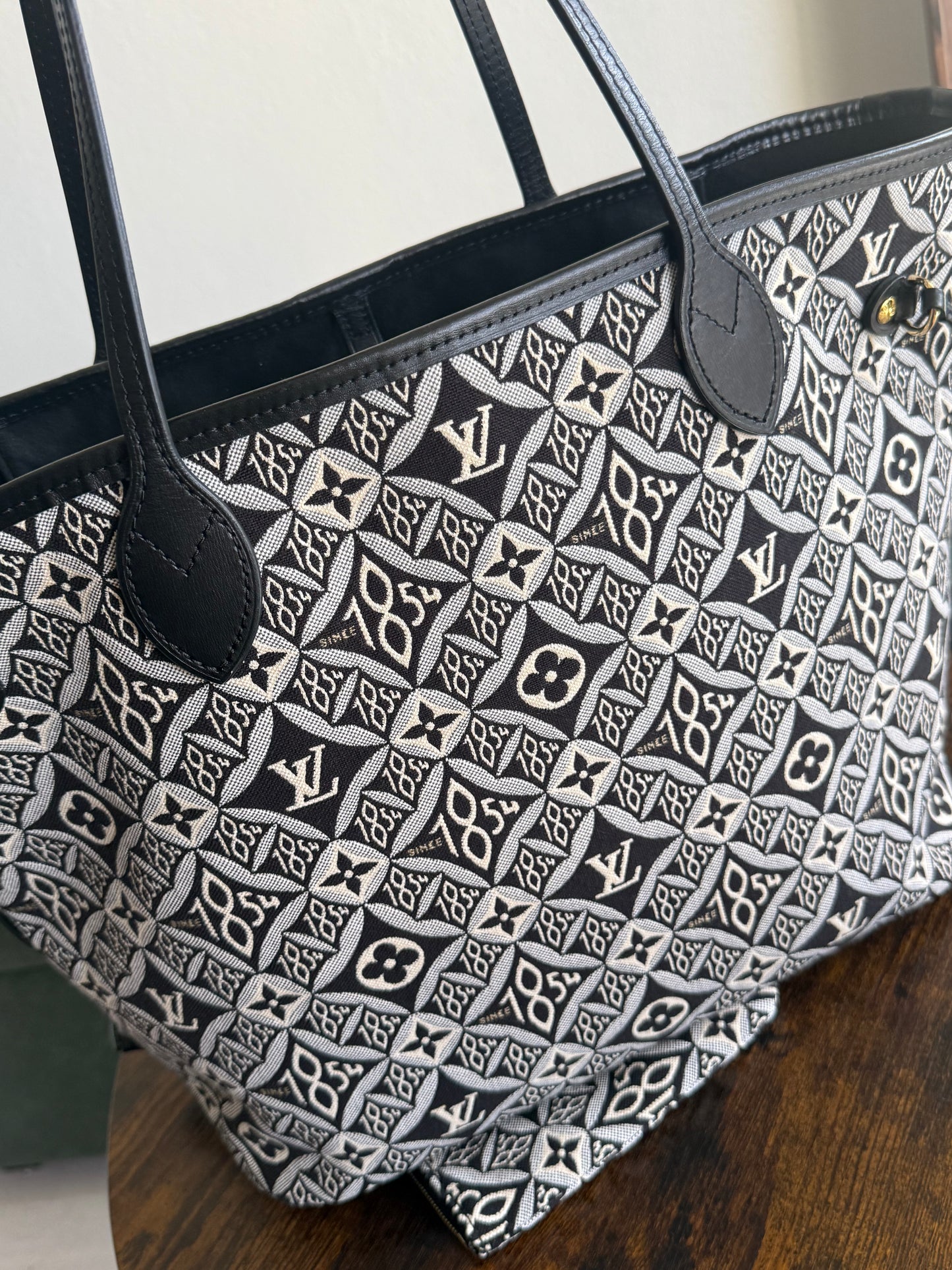 Louis Vuitton  Since 1854 Neverfull MM Jacquard Fabric Limited Edition Shoulder Bag