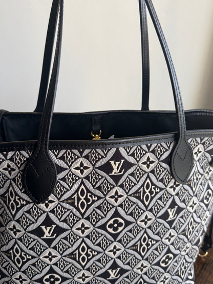 Louis Vuitton  Since 1854 Neverfull MM Jacquard Fabric Limited Edition Shoulder Bag