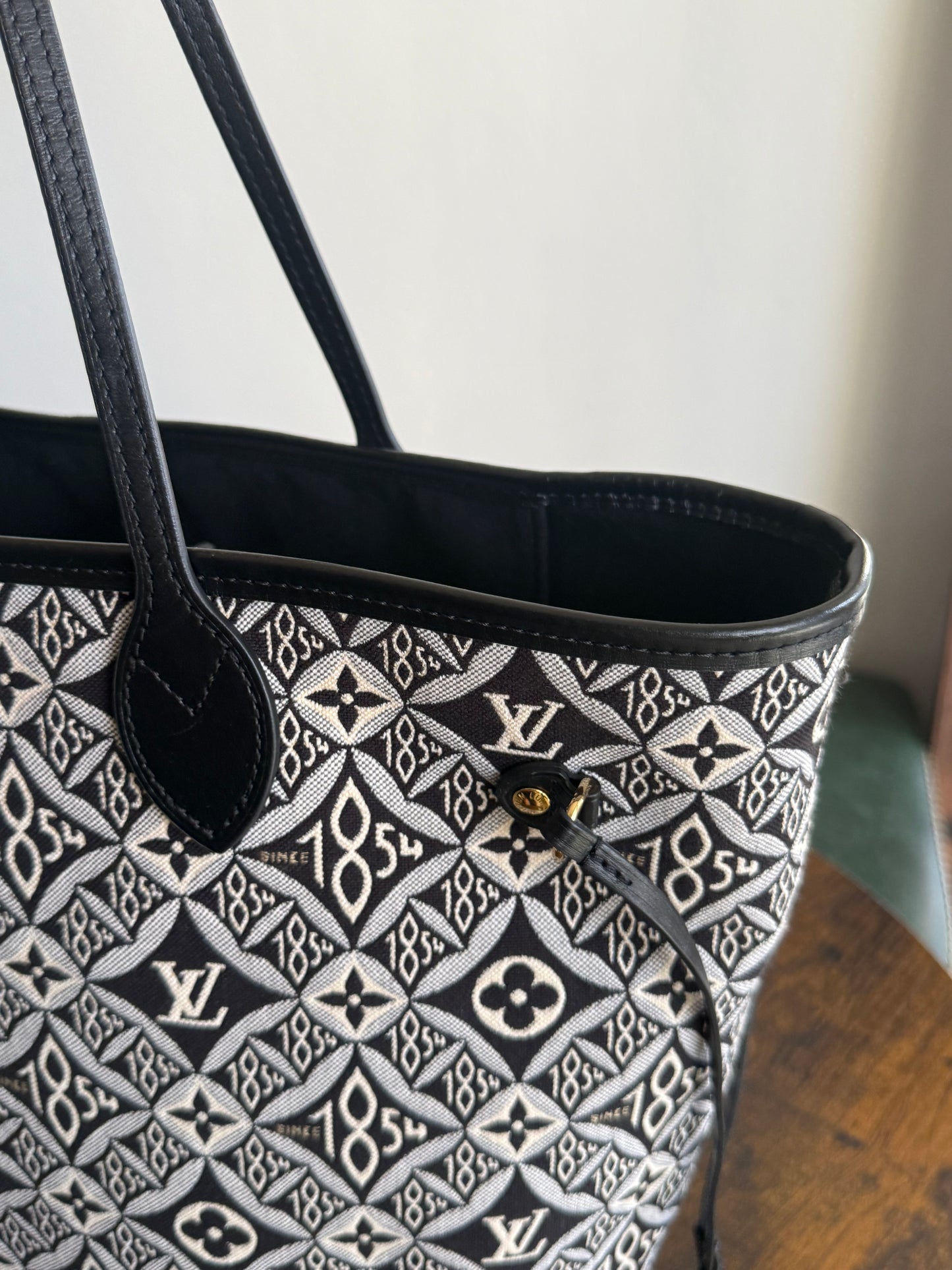 Louis Vuitton  Since 1854 Neverfull MM Jacquard Fabric Limited Edition Shoulder Bag