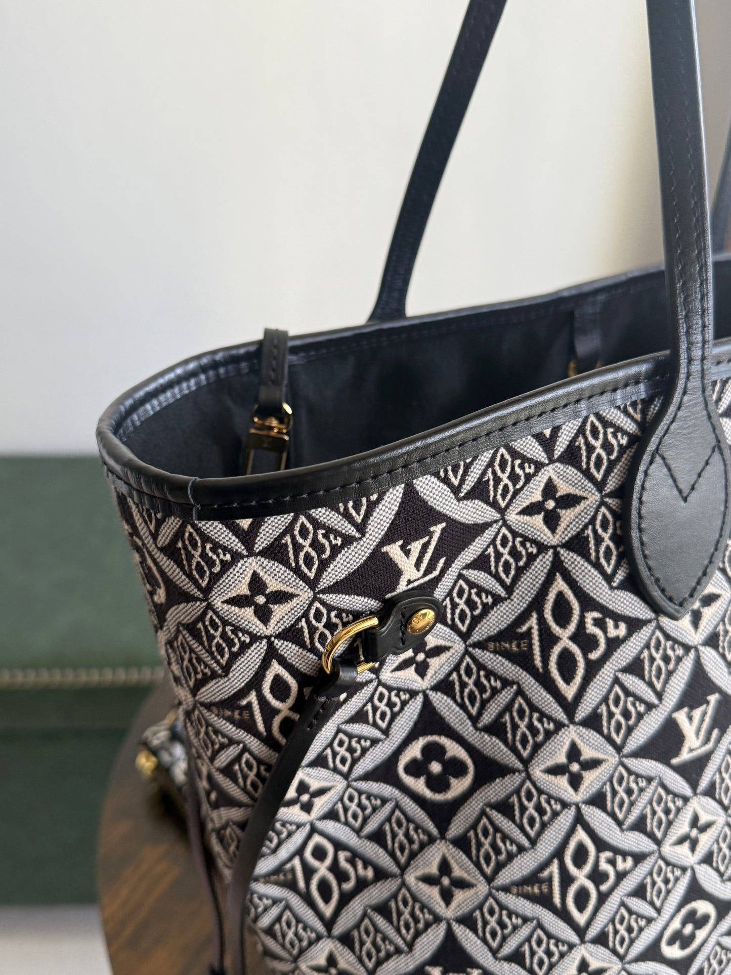 Louis Vuitton  Since 1854 Neverfull MM Jacquard Fabric Limited Edition Shoulder Bag