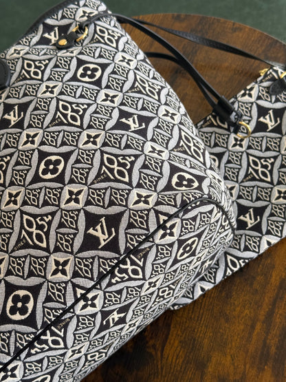 Louis Vuitton  Since 1854 Neverfull MM Jacquard Fabric Limited Edition Shoulder Bag