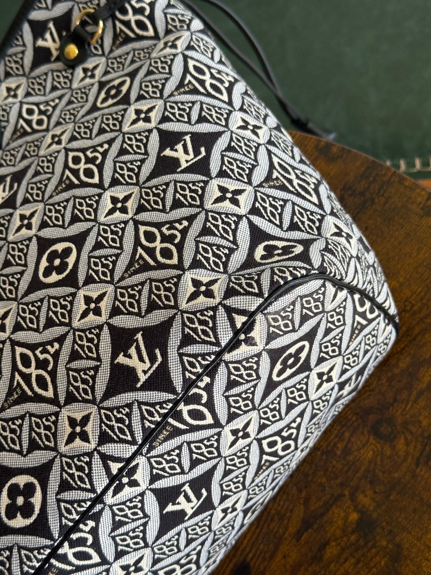 Louis Vuitton  Since 1854 Neverfull MM Jacquard Fabric Limited Edition Shoulder Bag