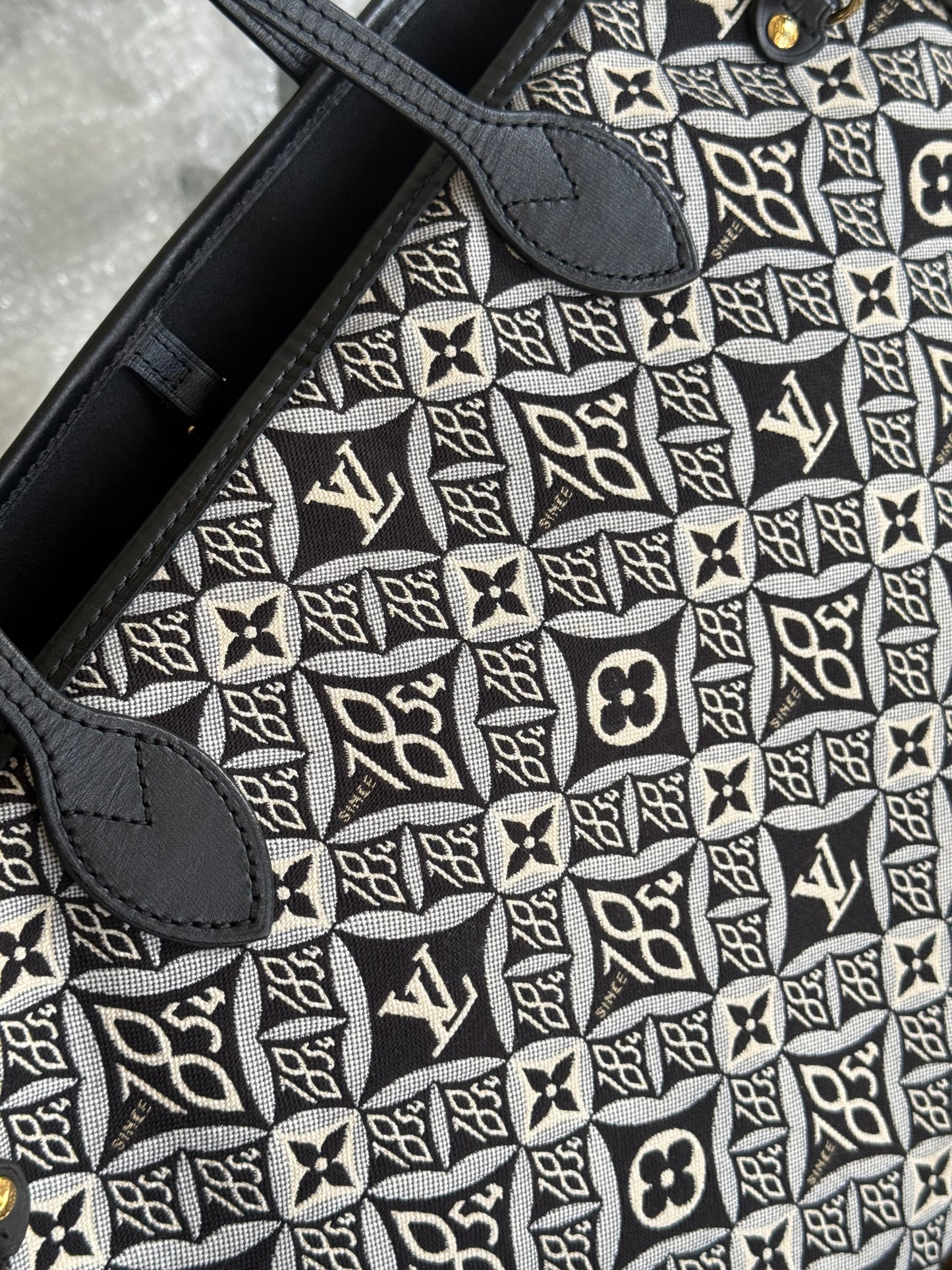 Louis Vuitton  Since 1854 Neverfull MM Jacquard Fabric Limited Edition Shoulder Bag