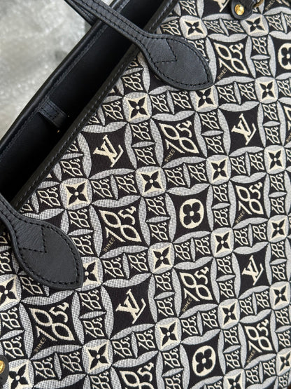Louis Vuitton  Since 1854 Neverfull MM Jacquard Fabric Limited Edition Shoulder Bag