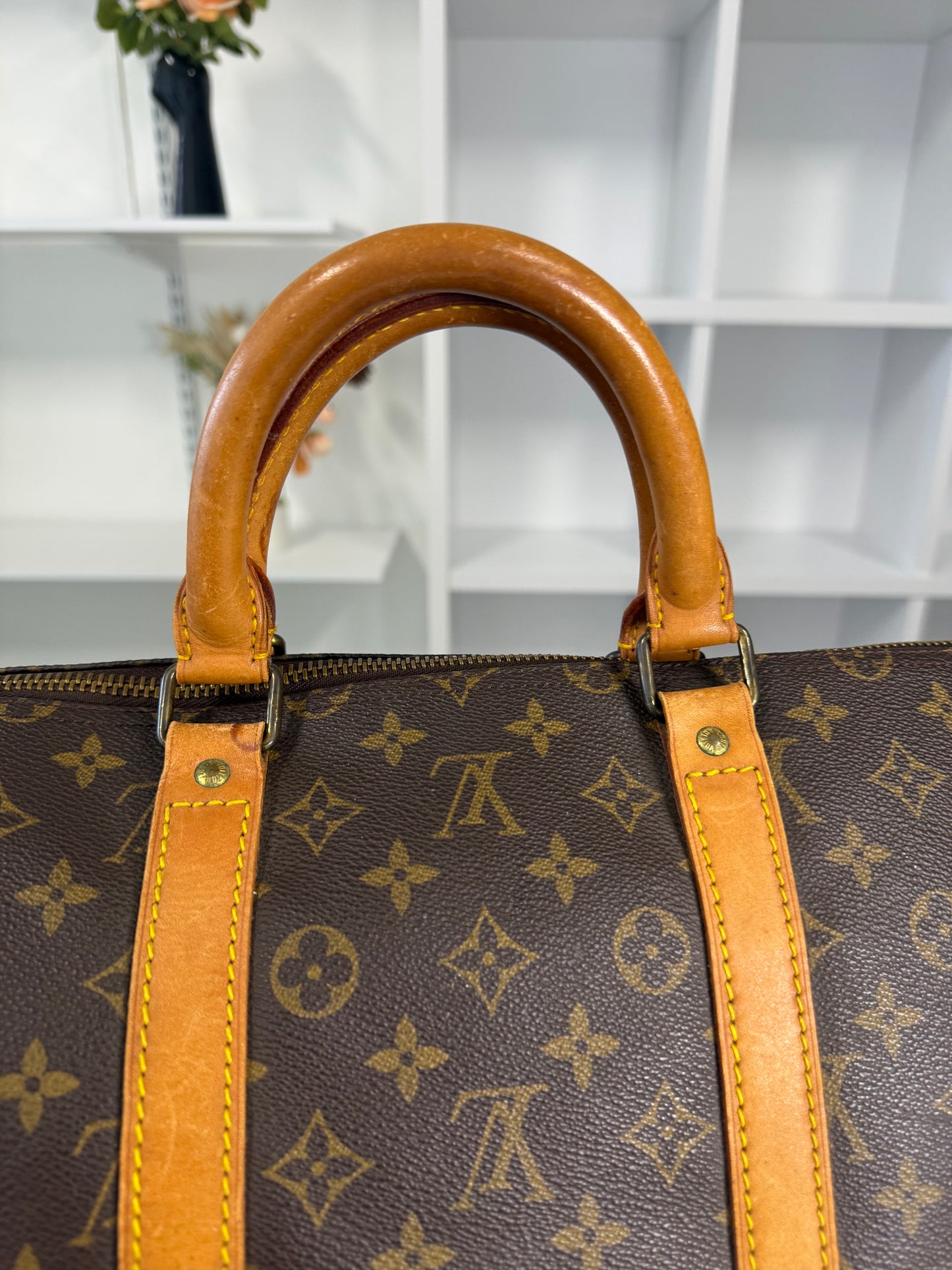 LOUIS VUITTON KEEPALL 55 in Monogram