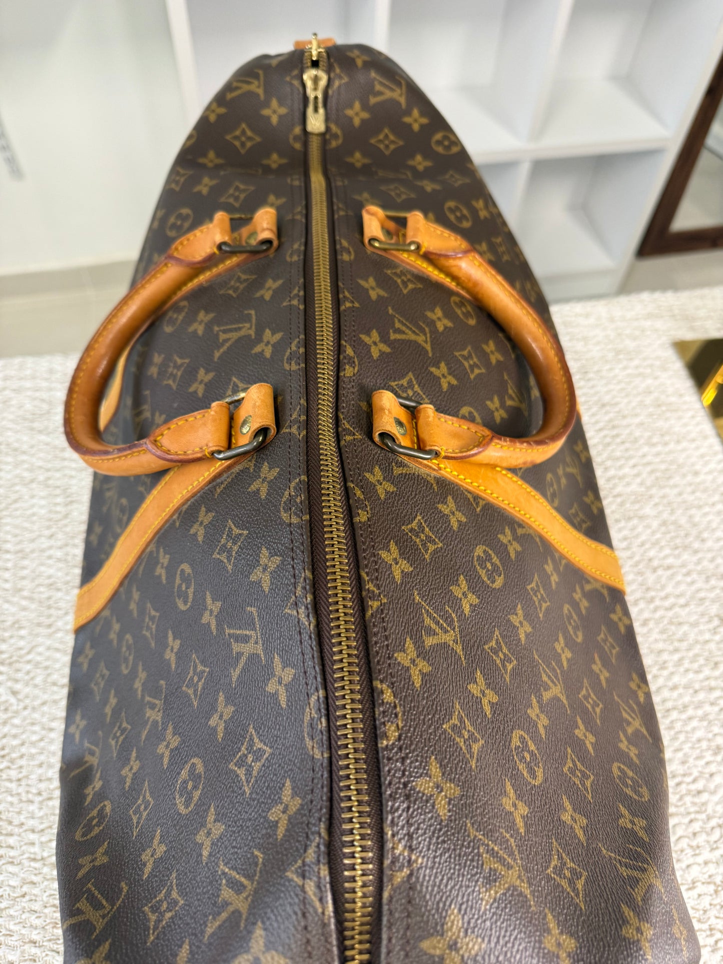 LOUIS VUITTON KEEPALL 55 in Monogram