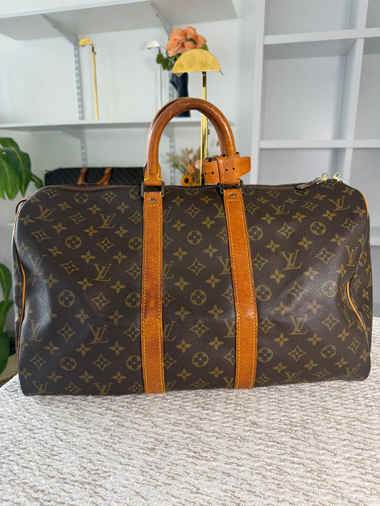 LOUIS VUITTON KEEPALL 45 IN MONOGRAM