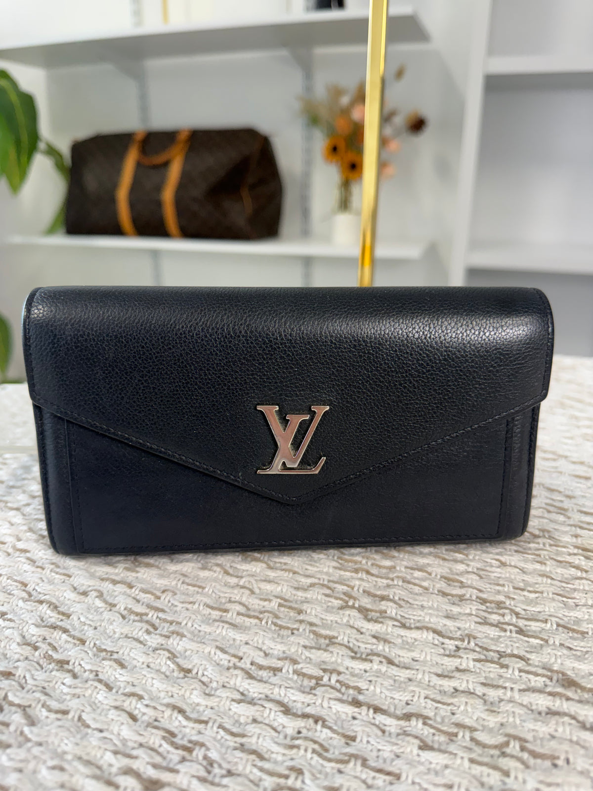 Portefeuille My Lock Me Long Wallet Noir Black