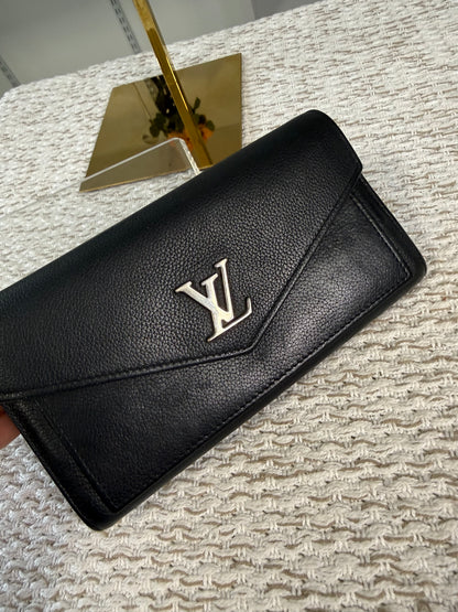 Portefeuille My Lock Me Long Wallet Noir Black