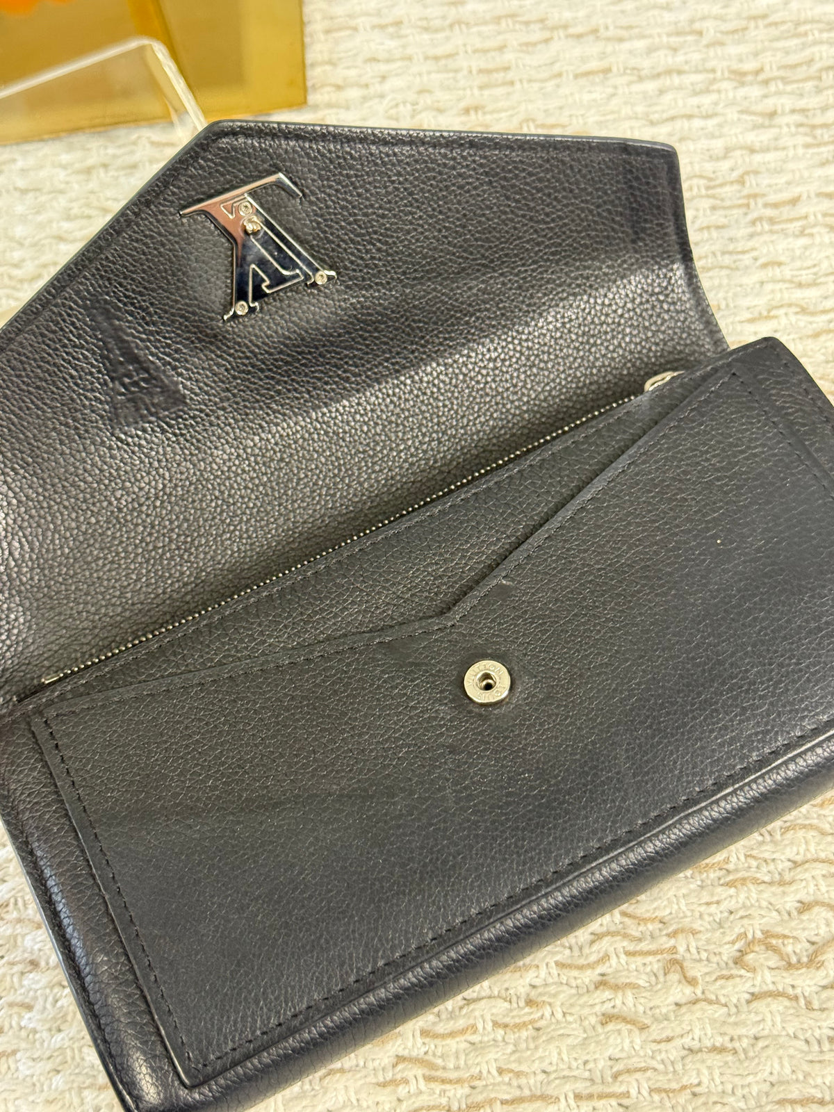 Portefeuille My Lock Me Long Wallet Noir Black