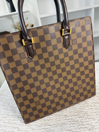 LOUIS VUITTON DAMIER CANVAS VENICE SAC PLAT BAG