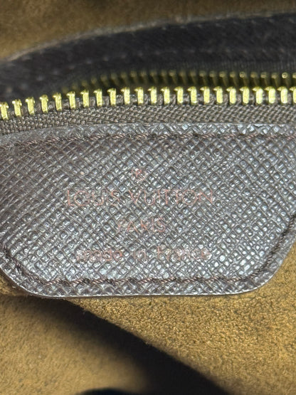 LOUIS VUITTON DAMIER CANVAS VENICE SAC PLAT BAG