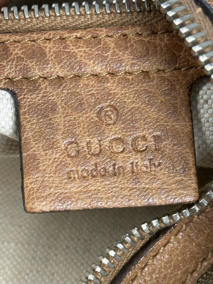Beige/Brown GG Canvas Miss GG Original Hobo Bag