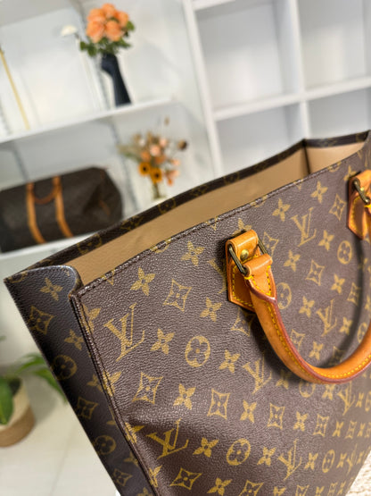 SAC PLAT CANVAS TOTE BAG in Monogram