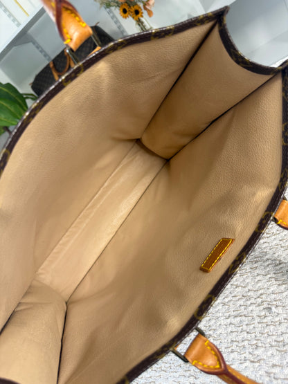 SAC PLAT CANVAS TOTE BAG in Monogram