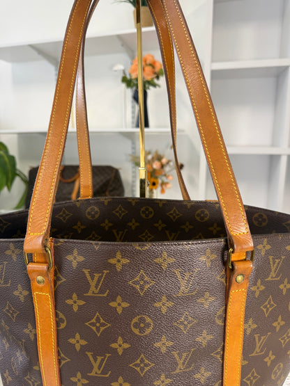 CANVAS SAC SHOPPING GM TOTE BAG in Monogram