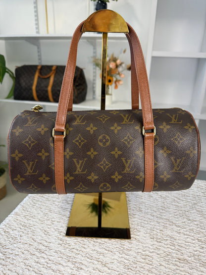 PAPILLON 26 TOP HANDLE BAG in Monogram