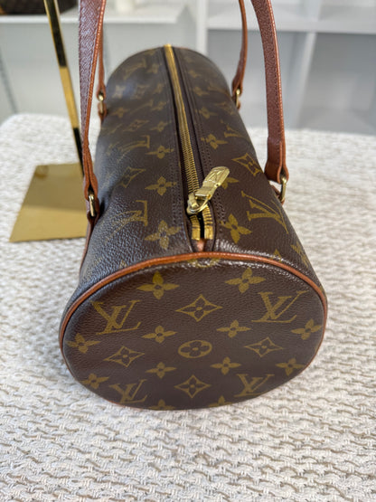 PAPILLON 26 TOP HANDLE BAG in Monogram