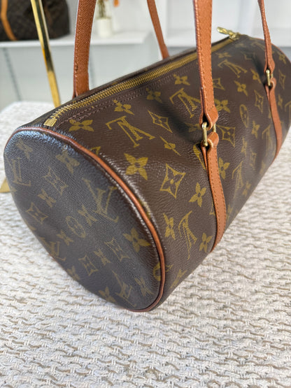 PAPILLON 26 TOP HANDLE BAG in Monogram