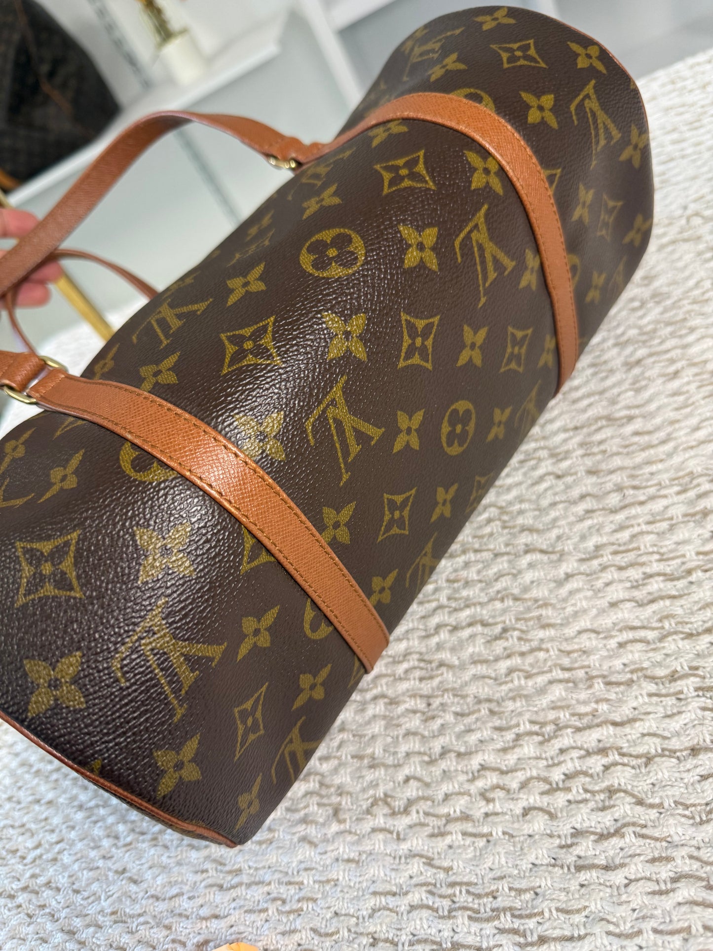 LOUIS VUITTON PAPILLON 26 TOP HANDLE BAG in Monogram