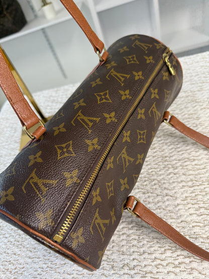 PAPILLON 26 TOP HANDLE BAG in Monogram
