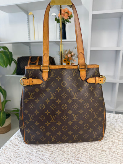 CANVAS BATIGNOLLES VERTICAL BAG in Monogram