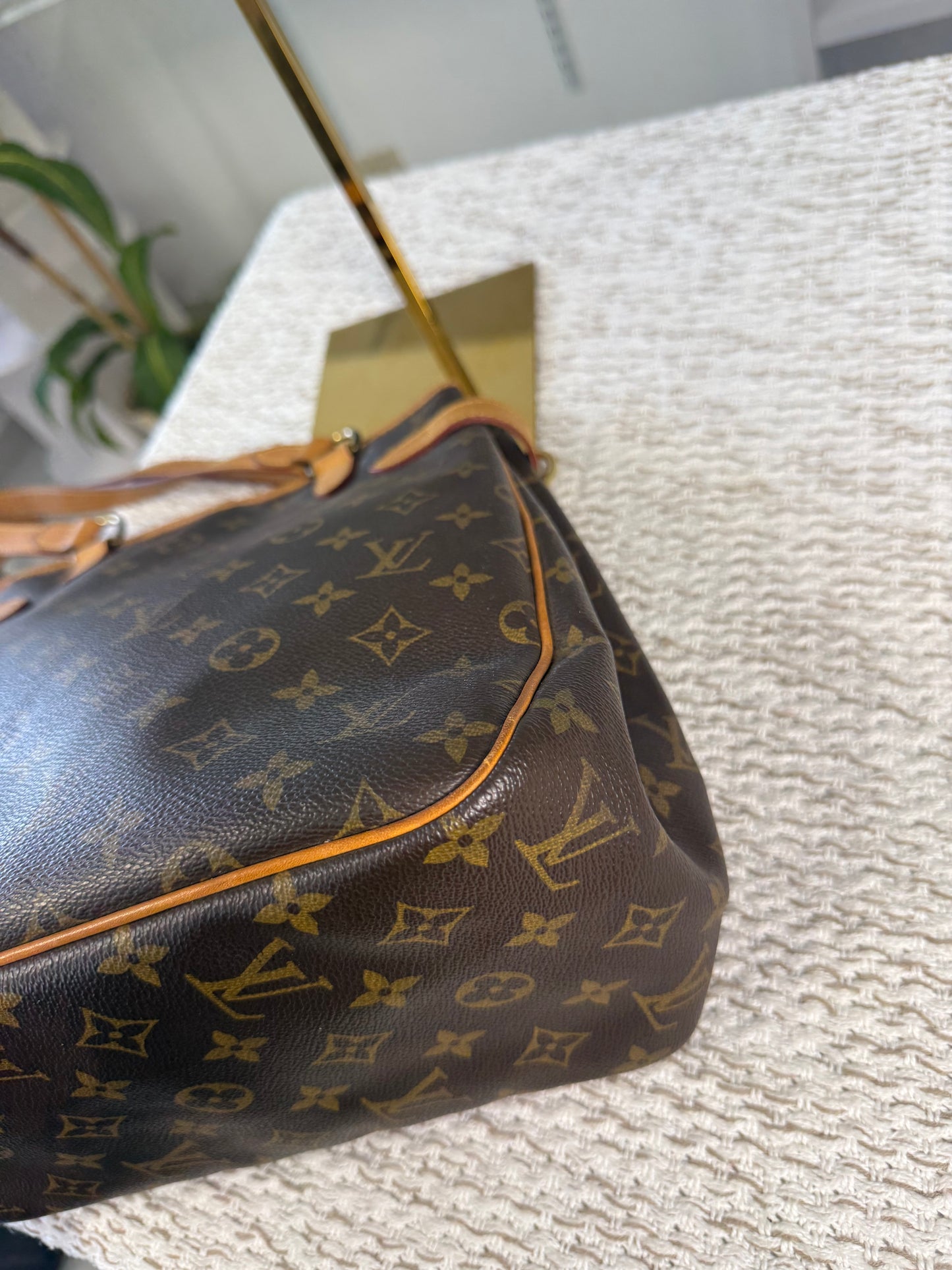 LOUIS VUITTON CANVAS BATIGNOLLES VERTICAL BAG in Monogram