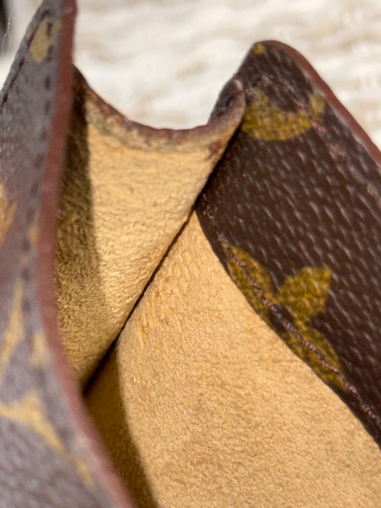 LOUIS VUITTON GLASSES CASE in Monogram