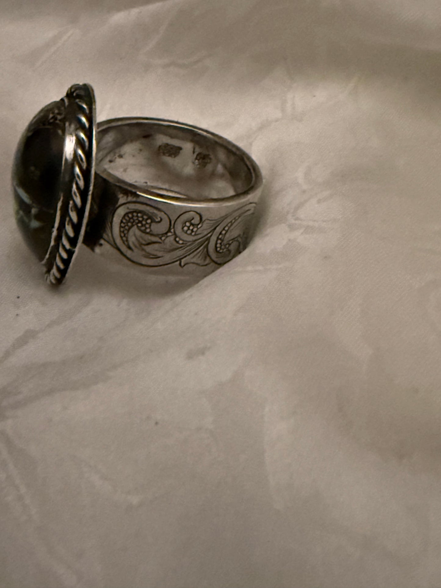 PRADA CANAPA TOTE BAG IN GREY DENIM CANVAS