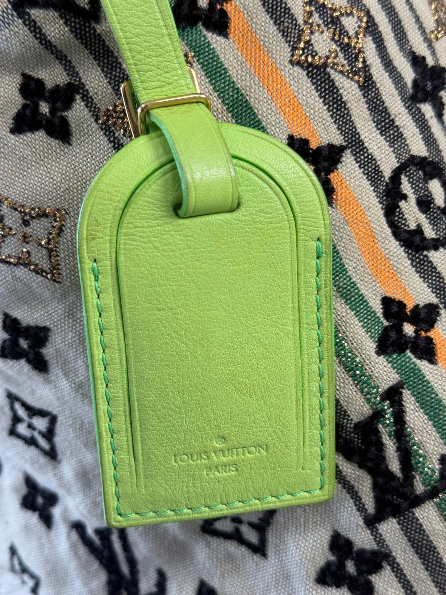 LOUIS VUITTON LIMITED EDITION 2010 BOHEMIAN GYPSY PM GREENBAG