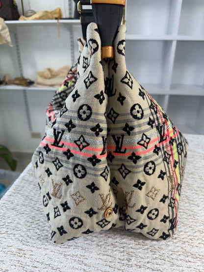 Limited Edition Rouge Monogram Cheche Bohemian Bag