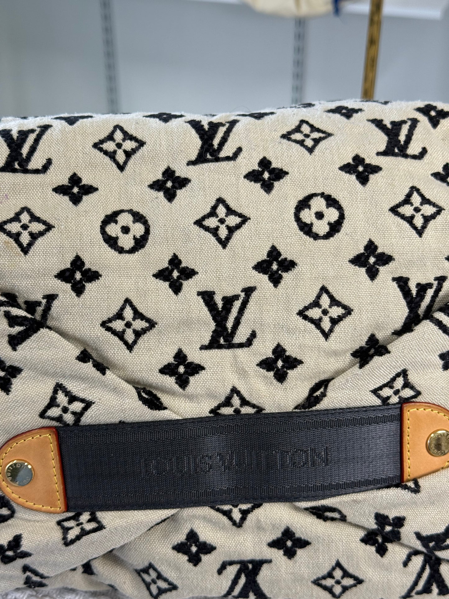 LOUIS VUITTON LIMITED EDITION ROUGE MONOGRAM CHECHE BOHEMIAN BAG