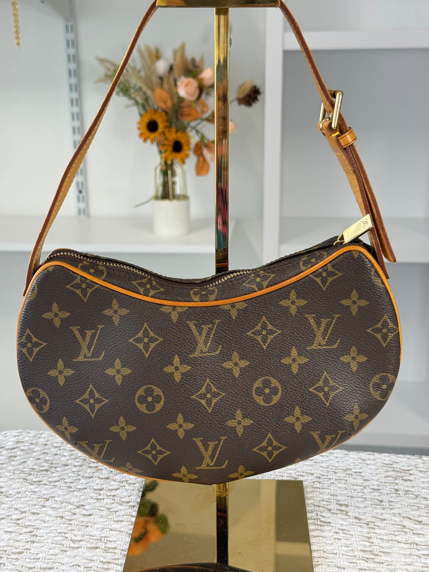 LOUIS VUITTON MONOGRAM CANVAS POCHETTE CROISSANT M10013