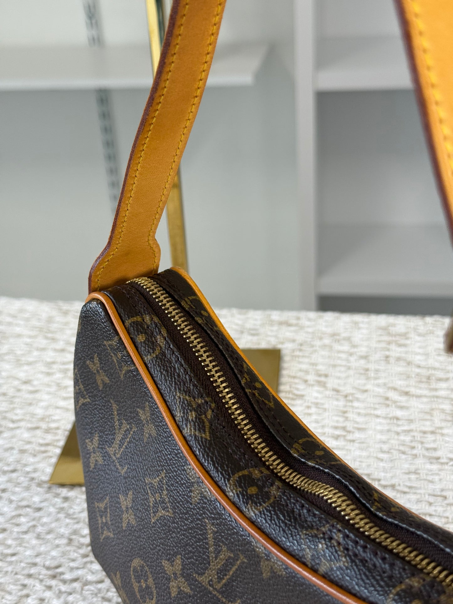 LOUIS VUITTON MONOGRAM CANVAS POCHETTE CROISSANT M10013