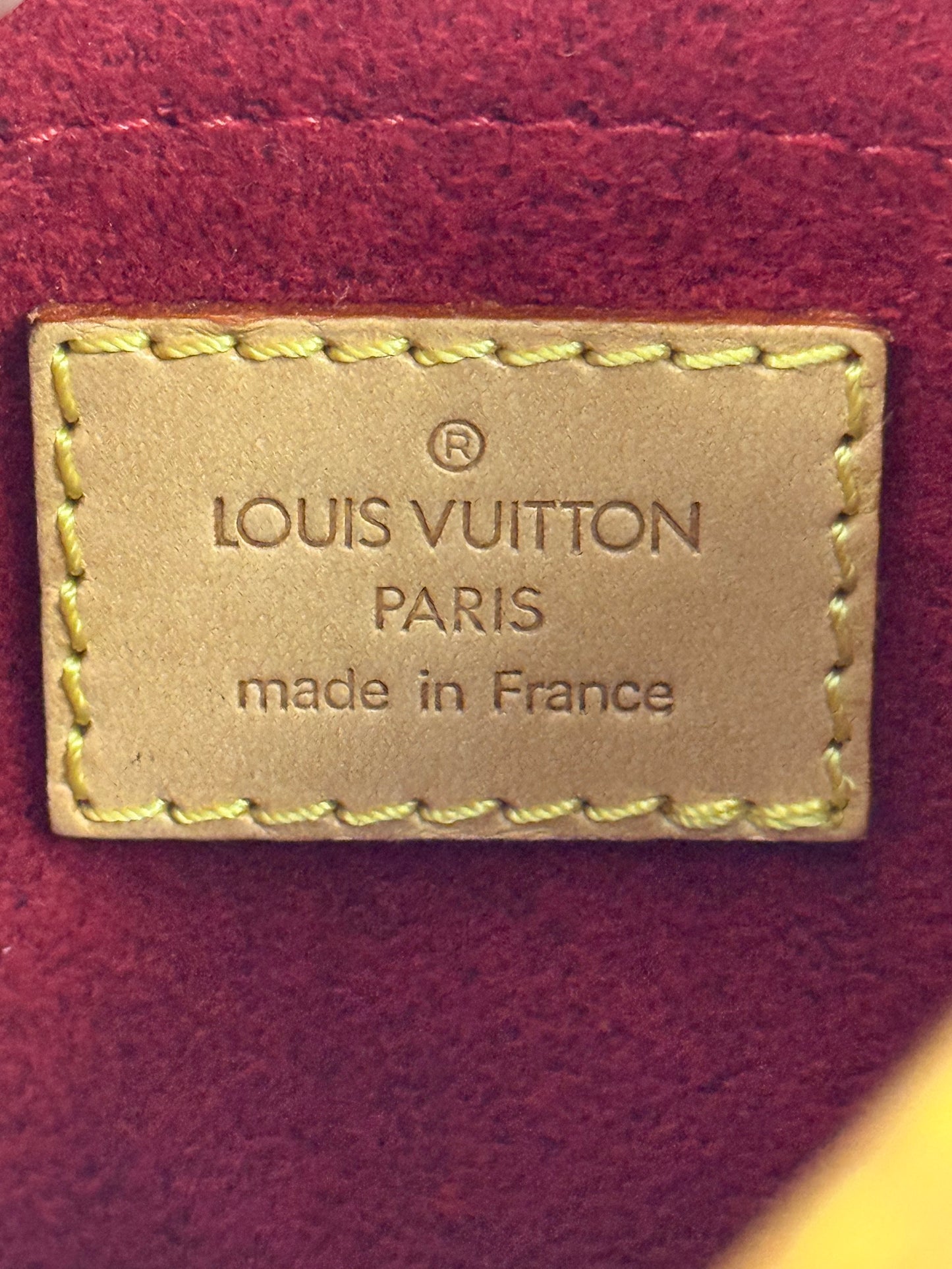 LOUIS VUITTON MONOGRAM CANVAS POCHETTE CROISSANT M10013
