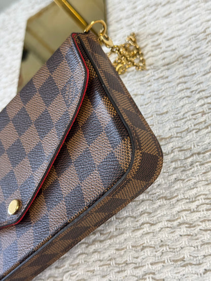 Damier Ebene Pochette Felicie - No Inserts