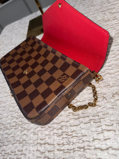 Damier Ebene Pochette Felicie - No Inserts