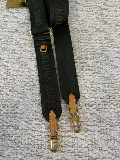 Multi Pochette Bandoulière Guitar Jacquard Strap - Kakhi