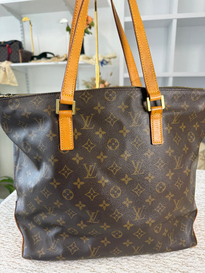 Monogram Cabas Mezzo Tote Bag