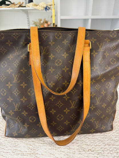 Monogram Cabas Mezzo Tote Bag