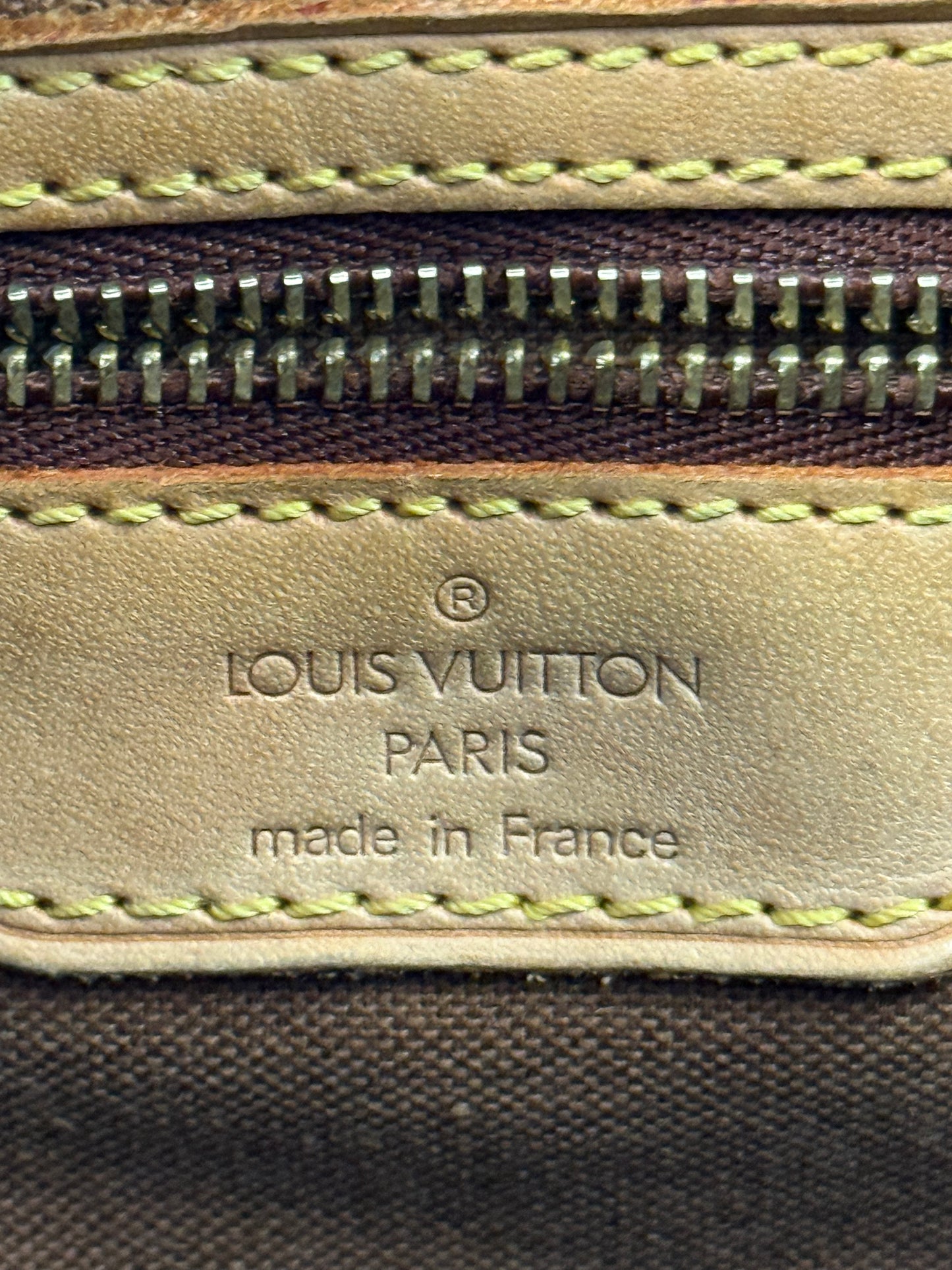LOUIS VUITTON MONOGRAM CABAS MEZZO TOTE BAG