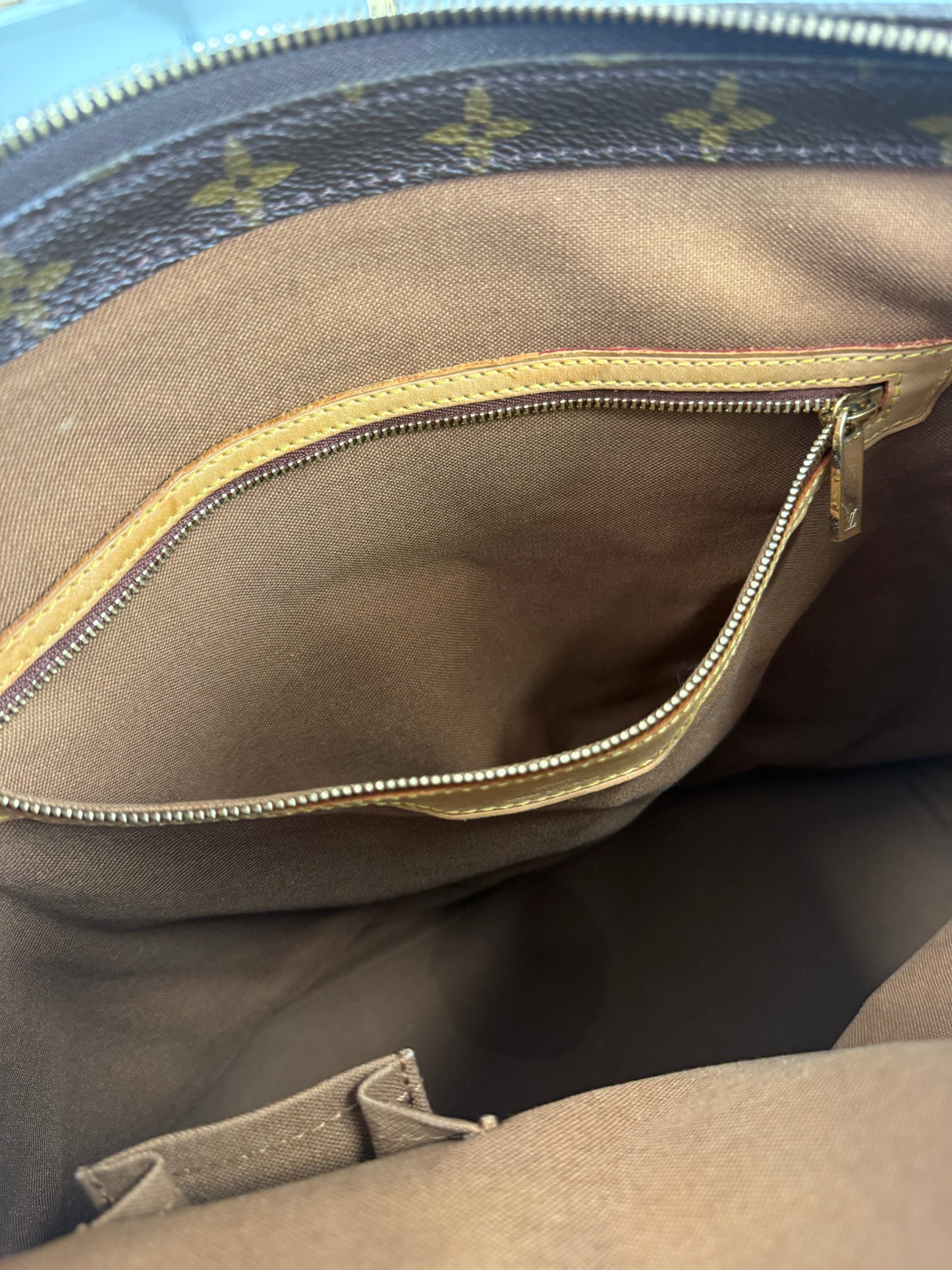 LOUIS VUITTON MONOGRAM CABAS MEZZO TOTE BAG
