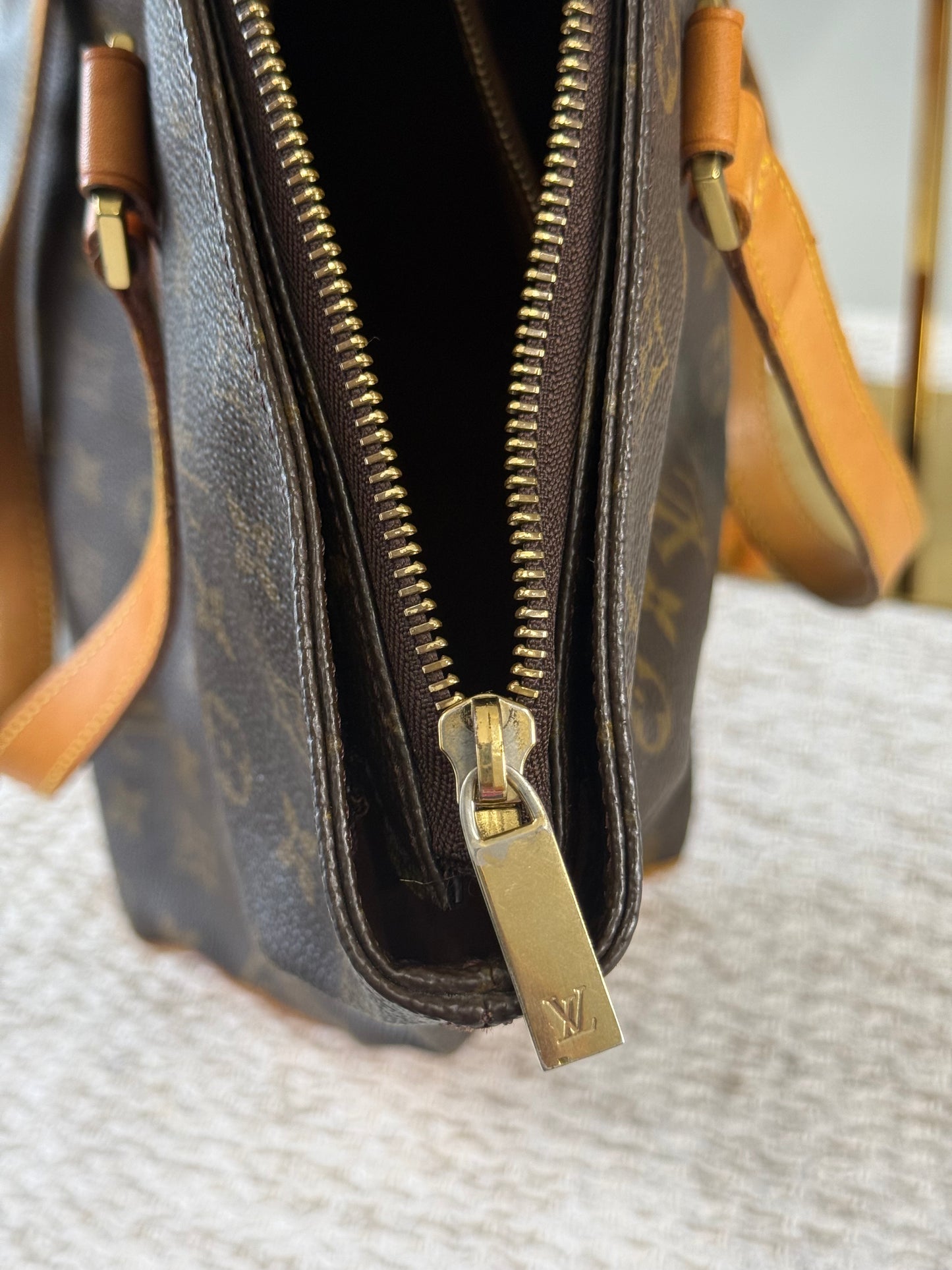 LOUIS VUITTON MONOGRAM CABAS MEZZO TOTE BAG