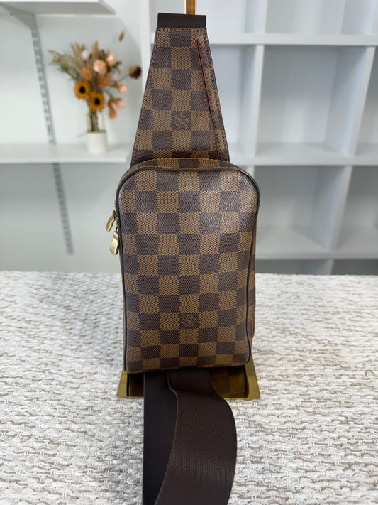 LOUIS VUITTON GERONIMOS BUM BAG CROSSBODY EBENE N51994