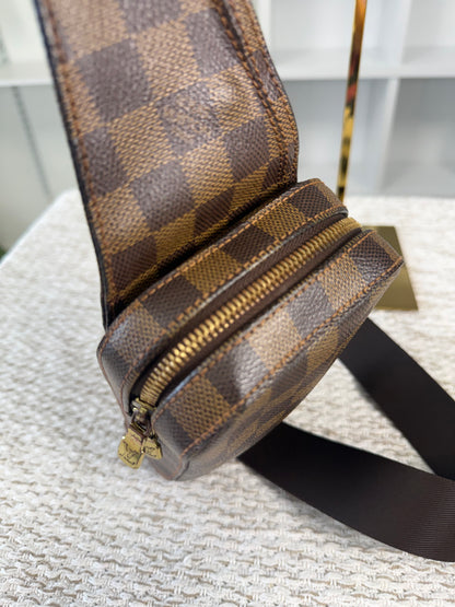 LOUIS VUITTON GERONIMOS BUM BAG CROSSBODY EBENE N51994