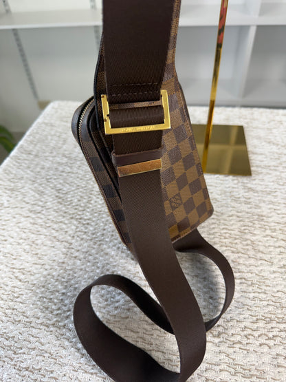 LOUIS VUITTON GERONIMOS BUM BAG CROSSBODY EBENE N51994