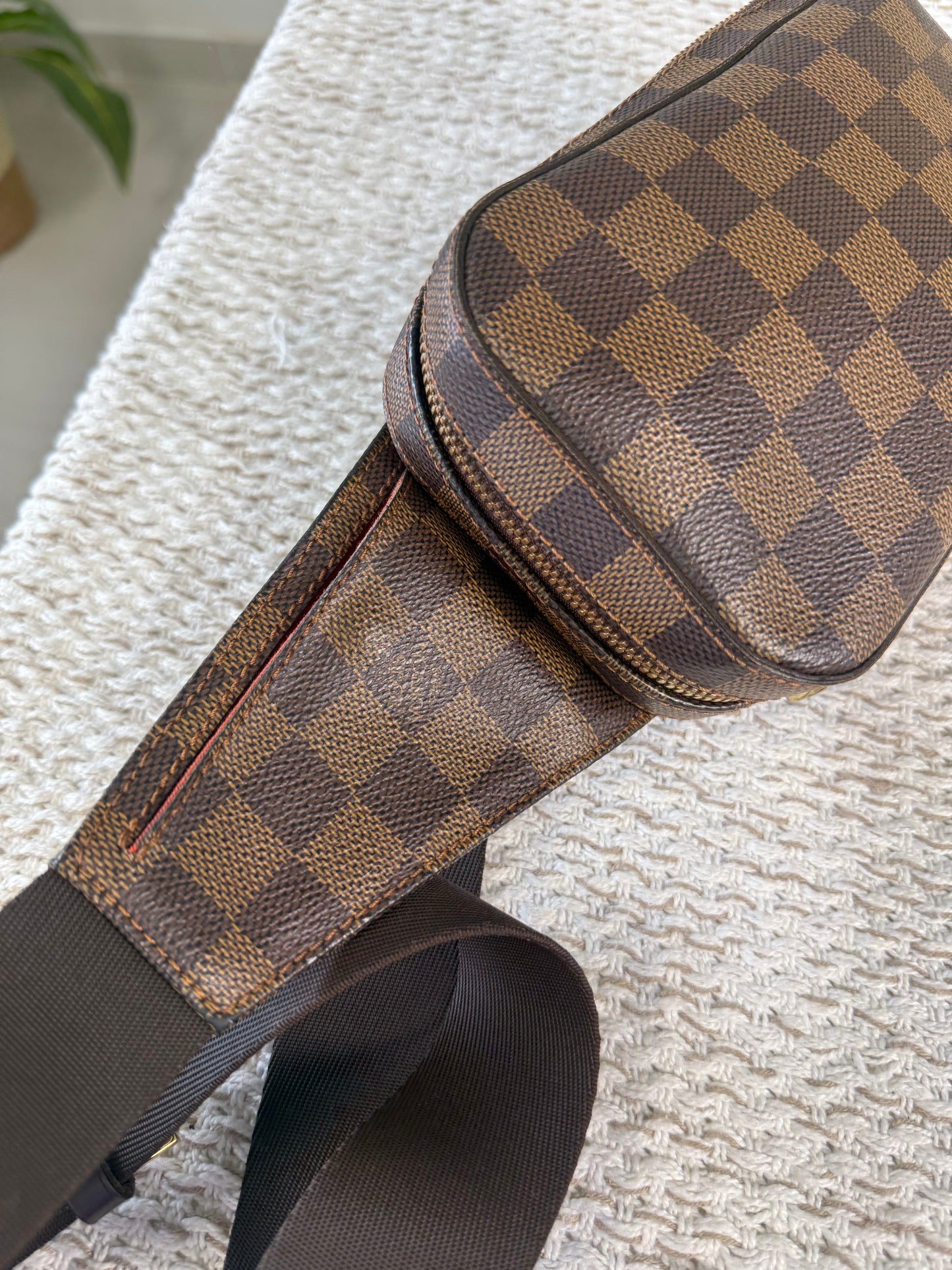 LOUIS VUITTON GERONIMOS BUM BAG CROSSBODY EBENE N51994
