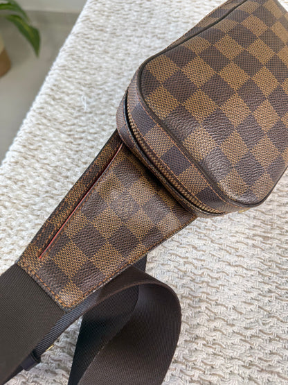 LOUIS VUITTON GERONIMOS BUM BAG CROSSBODY EBENE N51994