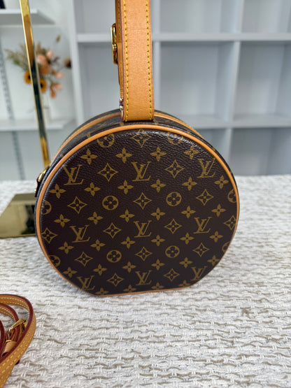 LOUIS VUITTON MONOGRAM CANVAS PETITE BOÎTE CHAPEAU BAG